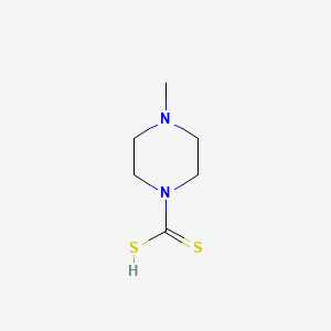 1-Piperazinecarbodithioic acid, 4-methyl-