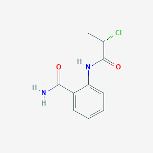 Benzamide, 2-[(2-chloro-1-oxopropyl)amino]-, (S)-(9CI)