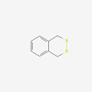 molecular formula C8H8S2 B1232809 1,4-Dihydro-2,3-benzodithiine 