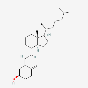 molecular formula C27H44O B1232814 3-表维生素 D3/3-表胆骨化醇 CAS No. 57651-82-8