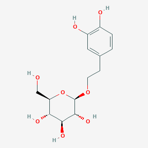 molecular formula C14H20O8 B1232819 2-(3,4-dihydroxyphenyl)-ethyl-O-beta-D-glucopyranoside 