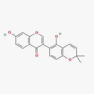 molecular formula C20H16O5 B1232820 Glabrone CAS No. 60008-02-8