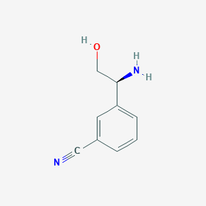 (S)-3-(1-Amino-2-hydroxyethyl)benzonitrile