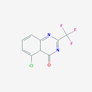 5-chloro-2-(trifluoromethyl)-4aH-quinazolin-4-one