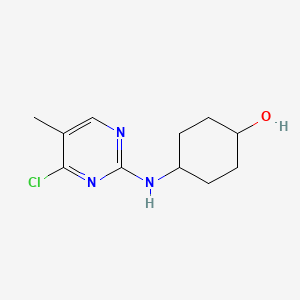 4-(4-Chloro-5-methyl-pyrimidin-2-ylamino)-cyclohexanol