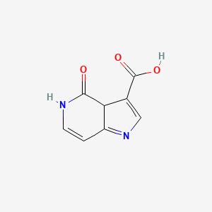 1H-Pyrrolo[3,2-c]pyridine-3-carboxylic acid, 4,5-dihydro-4-oxo-