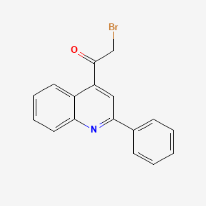 2-Bromo-1-(2-phenylquinolin-4-yl)ethanone