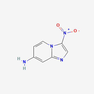 3-Nitroimidazo[1,2-a]pyridin-7-amine