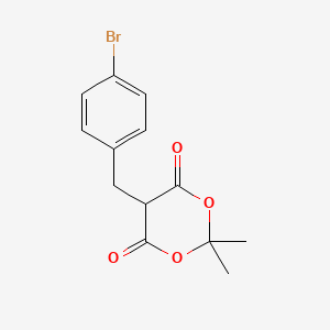 5-(4-Bromobenzyl)-2,2-dimethyl-1,3-dioxane-4,6-dione