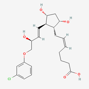 molecular formula C22H29ClO6 B1232876 15S-Cloprostenol CAS No. 40665-93-8