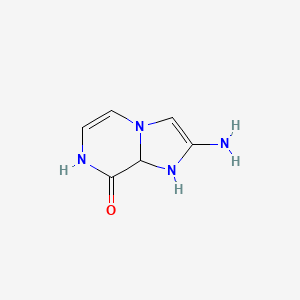 2-Amino-7H-imidazo[1,2-a]pyrazin-8-one