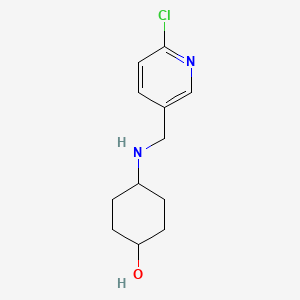 4-[(6-Chloro-pyridin-3-ylmethyl)-amino]-cyclohexanol