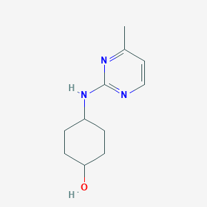 4-(4-Methyl-pyrimidin-2-ylamino)-cyclohexanol