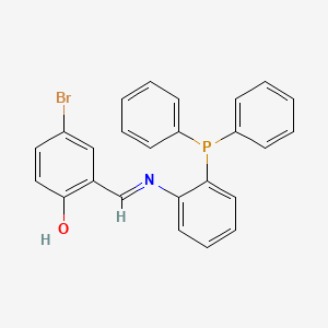 Phenol, 4-bromo-2-[[[2-(diphenylphosphino)phenyl]imino]methyl]-