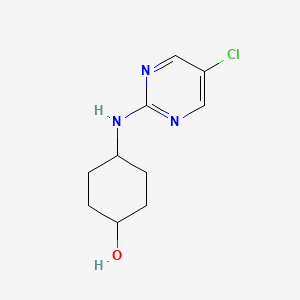 trans-4-(5-Chloro-pyrimidin-2-ylamino)-cyclohexanol