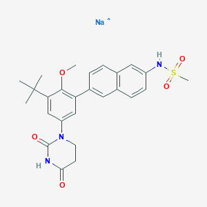 molecular formula C26H29N3NaO5S B12328994 CID 77276158 