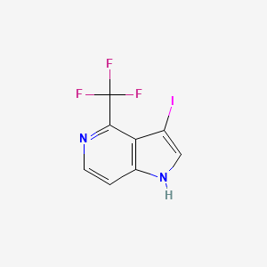 3-iodo-4-(trifluoromethyl)-1H-pyrrolo[3,2-c]pyridine