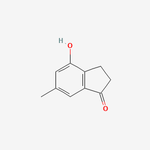 4-hydroxy-6-methyl-2,3-dihydro-1H-inden-1-one