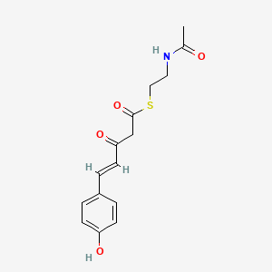 molecular formula C15H17NO4S B1232901 NAC-Diketide 