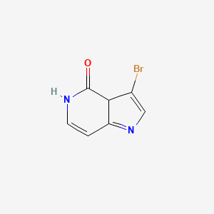 3-Bromo-3a,5-dihydropyrrolo[3,2-c]pyridin-4-one