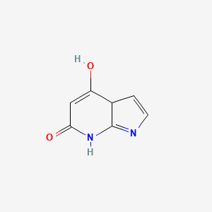 6H-Pyrrolo[2,3-b]pyridin-6-one, 1,7-dihydro-4-hydroxy-