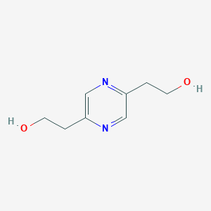 molecular formula C8H12N2O2 B123291 2,5-Pyrazinediethanol CAS No. 4744-51-8