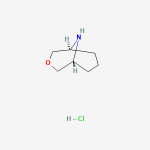 (1R,5S)-3-oxa-9-azabicyclo[3.3.1]nonane;hydrochloride