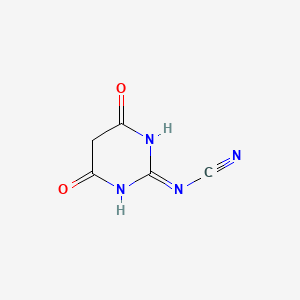 Cyanamide, N-(1,4,5,6-tetrahydro-4,6-dioxo-2-pyrimidinyl)-