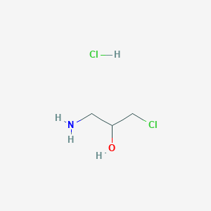 molecular formula C3H9Cl2NO B123292 1-氨基-3-氯丙醇盐酸盐 CAS No. 62037-46-1