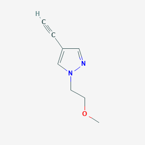 4-ethynyl-1-(2-methoxyethyl)-1H-pyrazole