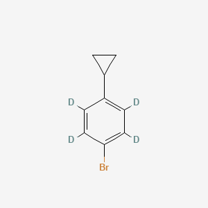 4-Cyclopropylbromo(benzene-d4)