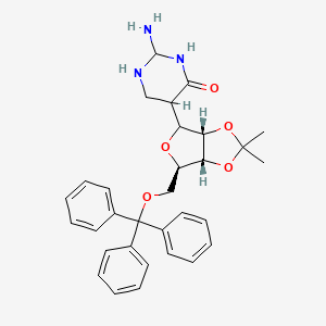 2',3'-Di-O-isopropylidene-5'-O-tritylpseudoisocytidine