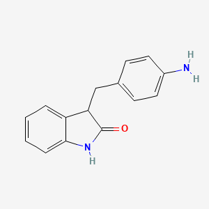 3-(4-aminobenzyl)-1,3-dihydro-2H-indol-2-one