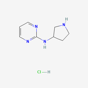 N-(pyrrolidin-3-yl)pyrimidin-2-amine hydrochloride