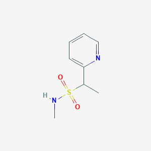 N-methyl-1-(pyridin-2-yl)ethanesulfonamide