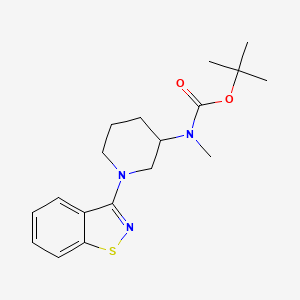 tert-Butyl (1-(benzo[d]isothiazol-3-yl)piperidin-3-yl)(methyl)carbamate