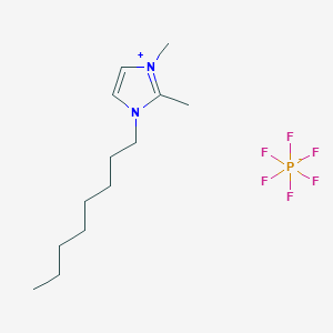 molecular formula C13H25F6N2P B12329380 1-Octyl-2,3-dimethylimidazolium hexafluorophosphate 