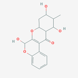 molecular formula C17H18O6 B12329385 Melavoid 