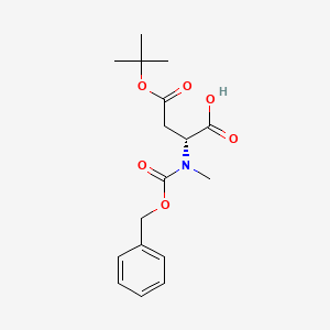 D-Aspartic acid, N-methyl-N-[(phenylmethoxy)carbonyl]-, 4-(1,1-dimethylethyl) ester