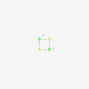 molecular formula B2S2 B1232945 Cyclodiborathiane 