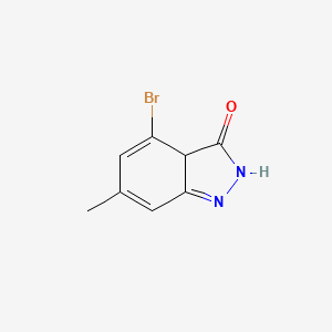 4-Bromo-3-hydroxy-6-methyl (1H)indazole