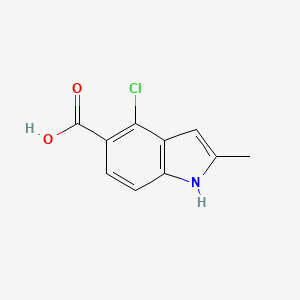 4-Chloro-2-methyl-1H-indole-5-carboxylic acid