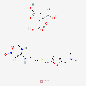 molecular formula C19H30BiN4O10S B12329549 CID 156595111 