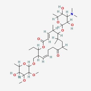 molecular formula C37H63NO12 B1232960 Dmdm IV CAS No. 83883-27-6