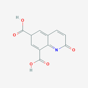 6,8-Quinolinedicarboxylic acid, 1,2-dihydro-2-oxo-