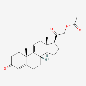 9,11-Dehydrodeoxycorticosterone 21-acetate
