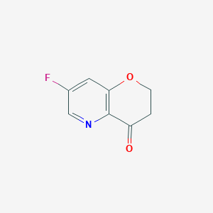 7-Fluoro-2H-pyrano[3,2-b]pyridin-4(3H)-one