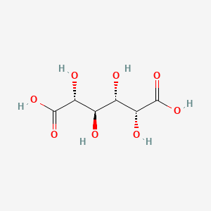 molecular formula C6H10O8 B1232972 L-altraric acid 