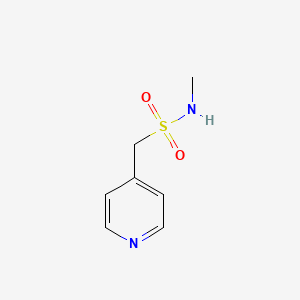 N-methyl-1-(pyridin-4-yl)methanesulfonamide