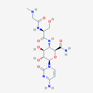 molecular formula C16H25N7O8 B12329754 Ningnanmycin 